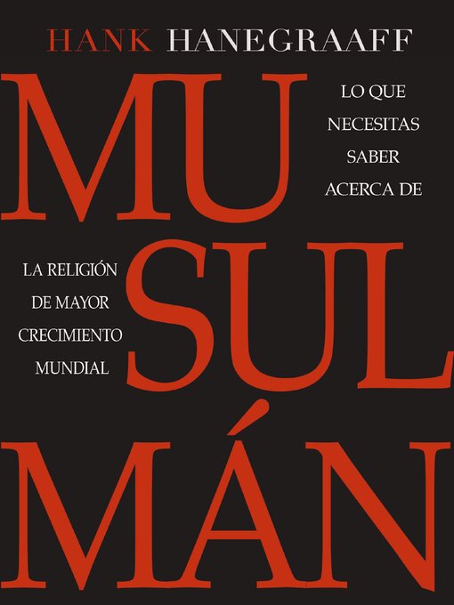 Title details for Musulmán by Hank Hanegraaff - Available